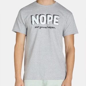 NWT Gray Graphic T-Shirt XL